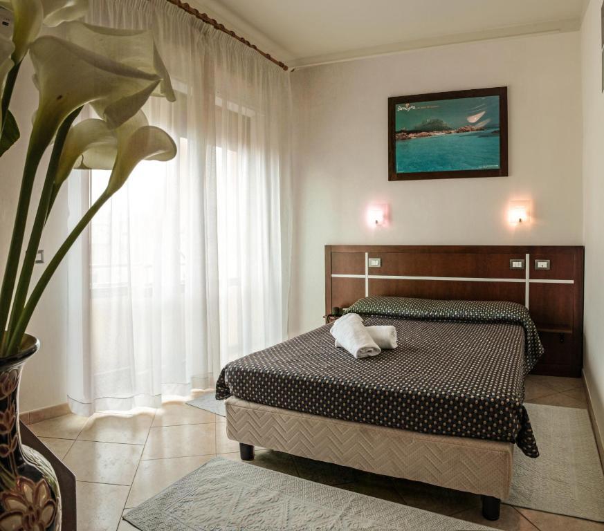 Hotel La Terrazza كالياري الغرفة الصورة